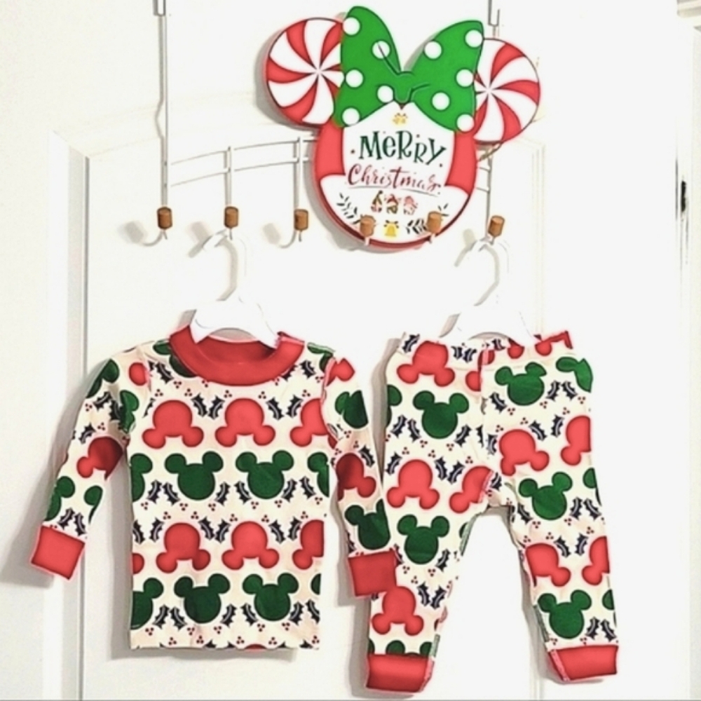 Hanna Andersson Disney Pajamas Organic  soft cotton size  2